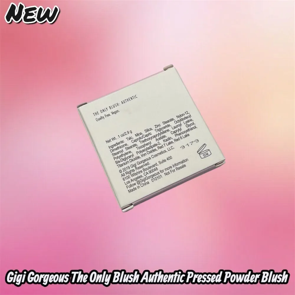 NEW Gigi Gorgeous The Only Blush Authentic Pressed Powder Blush